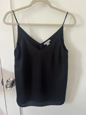 Black Spaghetti Strap Blouse  thumbnail 4