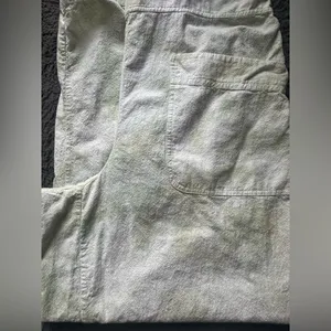 Free People Tie Dye Stroll In Kyoto Barrel Leg Overall Sz Medium Color Succulent thumbnail 10