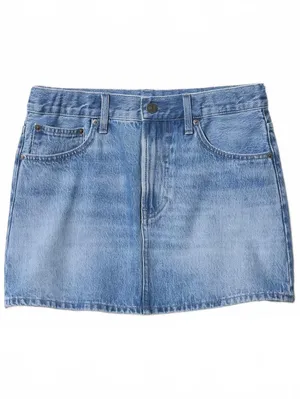 Uniqlo Denim Mini Skirt NWT Blue Medium thumbnail 2