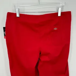 Dickies EDS Signature pants XS red adjustable drawstring waist unisex scrub NEW thumbnail 5