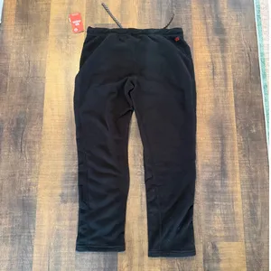 NWT Sherpa Adventure Gear Rolpa Fleece Pants Black XL thumbnail 6