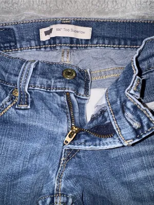 Levi’s 524 Too Superlow Low Rise Jeans Size 0 thumbnail 5
