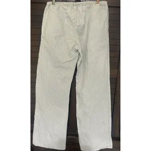John Galt California (Brandy Melville) OS 100% Cotton Striped Drawstring Pants thumbnail 2
