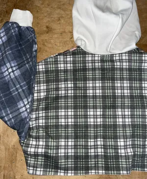 Adika Crop Flannel thumbnail 4