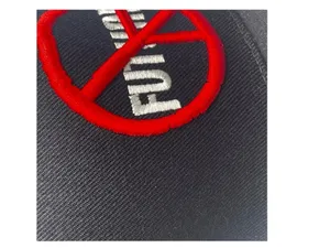 Deadstock: new UNIF x Bad Acid 𖤐 Peaceful Future Embroidered Snapback 𖤐 Black thumbnail 6