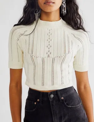 Free People Romy Swit Crop Top thumbnail 1