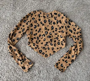 Open back crop top Brown thumbnail 3