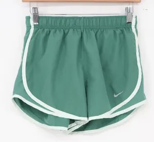 Nike Shorts Womens S Tempo Green Dri-FIT Athletic Running Excellent thumbnail 1