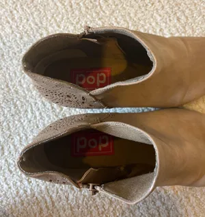 Tan Booties Size 8 thumbnail 4