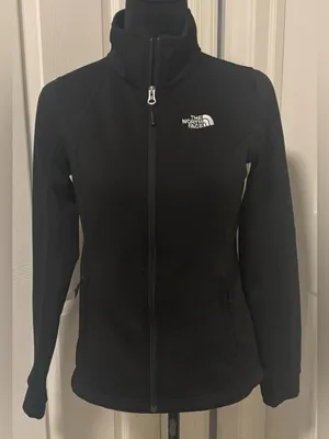 The North Face Black Full-Zip Fleece Jacket Outdoor Hiking Athletic Performanc thumbnail 3
