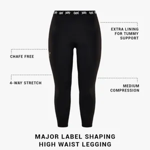 YITTY Major Label‎ Shaping High Waist Logo Legging 7/8 thumbnail 2