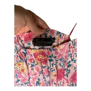 Solersun Pink Floral Adjustable Strap Maxi Dress // Size XL thumbnail 4