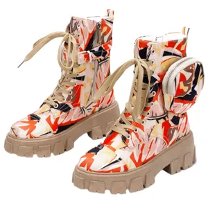 Nwt Cape Robbin Camo Lace‎ Up Combat Boots Sz 10 thumbnail 1