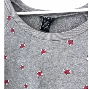Torrid | 14/16 | Sweatshirt Fox Novelty Print Sweater Top Womens Grey thumbnail 3