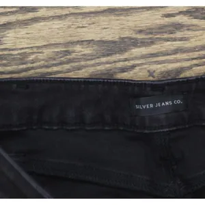 NWT Silver Jeans Co. Suki Womens Mid Rise Skinny Jeans L93136EBK516 Black 33x27 thumbnail 7