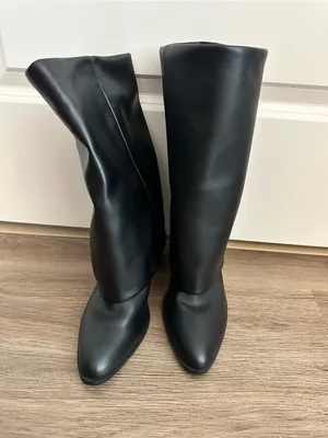 Marc Fisher Foldover Mid Calf Boot NWT Size 8 thumbnail 4
