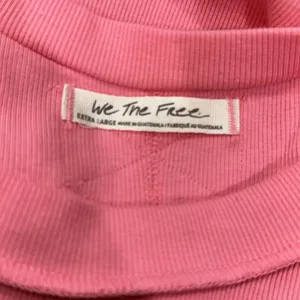 We the free pink ribbed tank top size extra large thumbnail 4