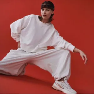 FP Movement Intercept Cotton Blend Sweatshirt In White thumbnail 1