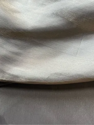 NWT Anthropologie Shine Bias Midi Skirt XS Metallic Khaki Champagne $108 thumbnail 8