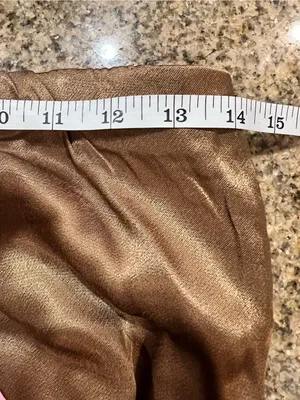 ASTR The Label Amiah Bronze Satin Strappy Wide Leg Pants M NWOT thumbnail 11