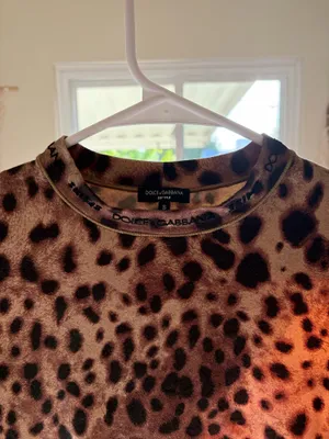 SKIMS Dolce & Gabbana Black Cotton Long Sleeve thumbnail 3