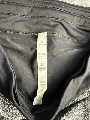Lululemon 4 tall Circuit Breaker Skirt II Luminesce Splatter White Black Print thumbnail 6