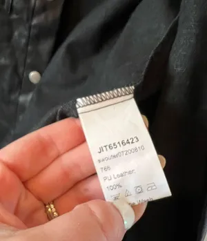 Faux Leather Jacket thumbnail 3