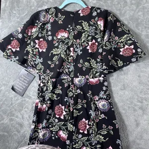 Tuckernuck Midnight Moonflower Leah Cape Dress Floral Flutter Sleeve Midi 4 New thumbnail 10
