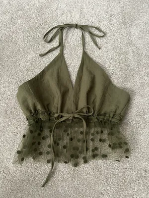 SheIn Halter Neck Top thumbnail 1