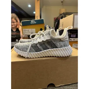 Adidas Womens Kaptir Flow‎ ID6640 Gray Running Shoes Sneakers Size 8.5 thumbnail 2
