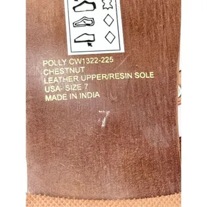Crevo Sandals‎ Womens Size 7 Tan Leather Open Toe Spike Details thumbnail 6