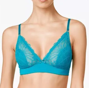 b.tempt'd by Wacoal b.gorgeous Bralette Bra 910236 Tile Blue Size 36 thumbnail 1