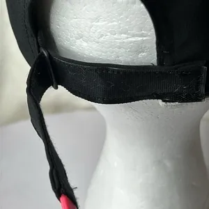 Adidas Adizero Womens Black Pink Strapback Hat Cap Running Tennis Wicking OZ. thumbnail 5