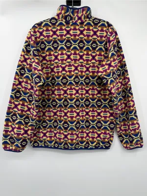Patagonia Synchilla Snap T Fleece Womens L FA13 25580 Geometric Multicolor thumbnail 3