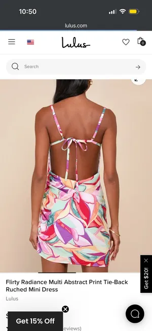 Lulus Dress Mini thumbnail 2