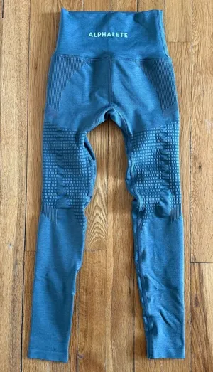 ALPHALETE Seamless Halo Leggings High Performance‎ XS thumbnail 1