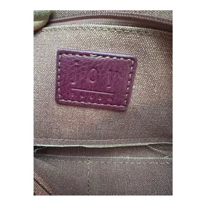 Joy Susan Chloe Purple vegan Leather Wristlet Clutch multi zip pockets wallet thumbnail 9