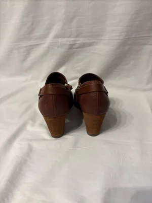 Dr Scholl’s Memory Foam Comfort Fit Women's Brown Zip Ankle Booties SZ 9 thumbnail 4