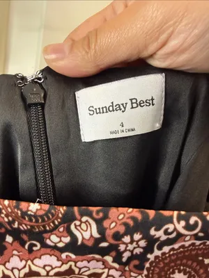 Aritzia Sunday Best Shimmer Satin Dress Mini 4 thumbnail 4