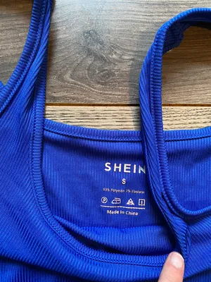 Blue Crop Top thumbnail 2