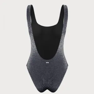 Berlook Black Lurex No Padding One-Piece Swimsuit thumbnail 6