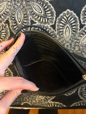 Vintage Coach Wristlet Wallet Black thumbnail 9
