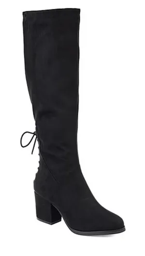 Lee JOURNEE Collection Leeds Black Knee High Boots Size 9 thumbnail 1