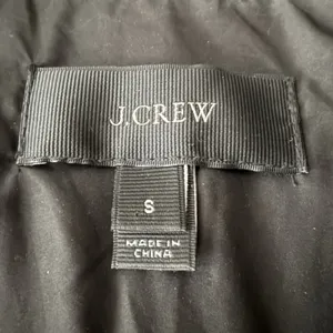 J. Crew‎ Women's Excursion Quilted Puffer Vest Down Filled Black Size Small thumbnail 5