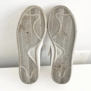 Nike White 454256 ‘Court Majestic’ Silver Sneakers, Size 8 thumbnail 6