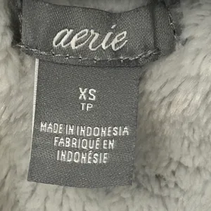 Aerie XS Gray Cozy Fleece Womens thumbnail 6