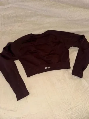 AYBL Long Sleeve Top Crop thumbnail 2