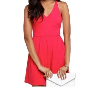Susana Monaco Fuschia Pink Mini Dress(Size Small) thumbnail 3