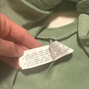 NWT Zara Light Green Sleeveless cut out Top thumbnail 6