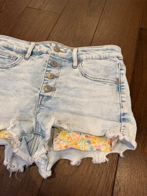 American Eagle Next Level Stretch m Distressed Denim Shorts Size 6 - C70-008 thumbnail 7